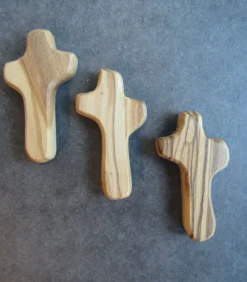 25 stk Lommekors i Oliventræ – 5 cm