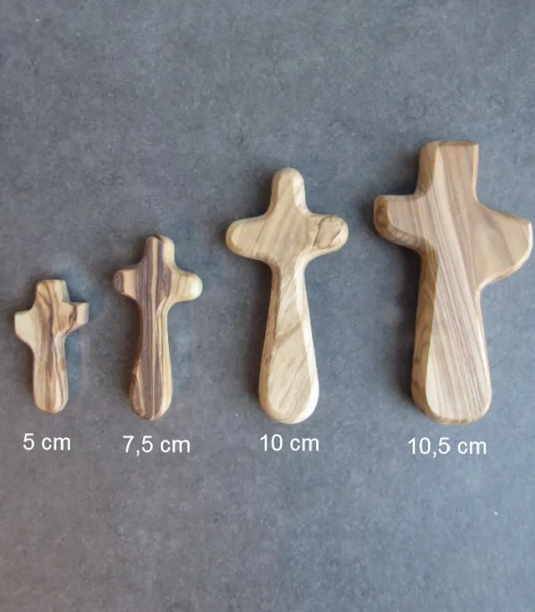 25 stk Lommekors i Oliventræ – 5 cm