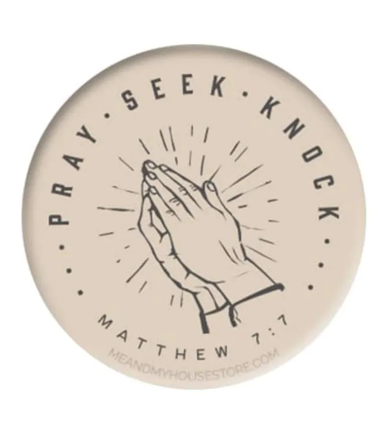 Badge: Pray, Seek, Knock