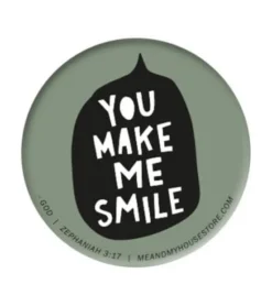 Badge: You make me smile