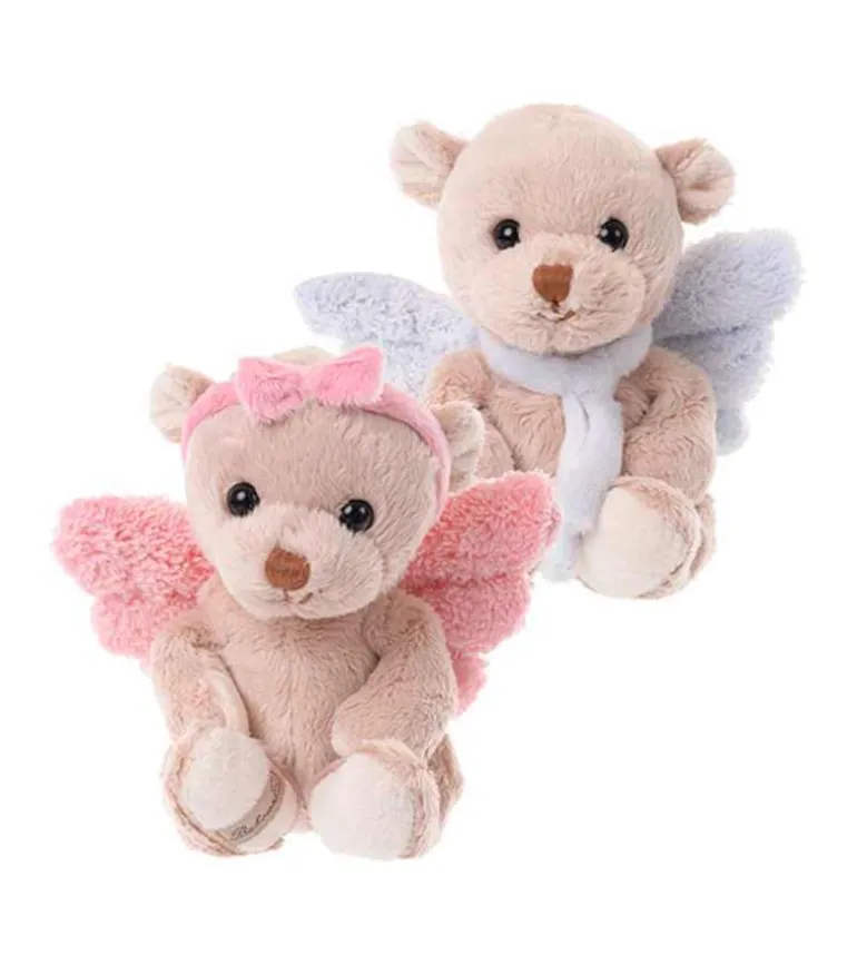 Bamse, Skytsengel – Baby blå – 18 cm