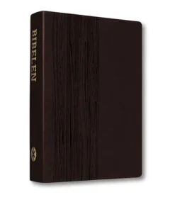 Bibelen på hverdagsdansk, 2015, mørkebrun kunstlæder