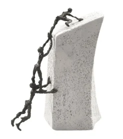 Bronze figur, Sammen når vi længst