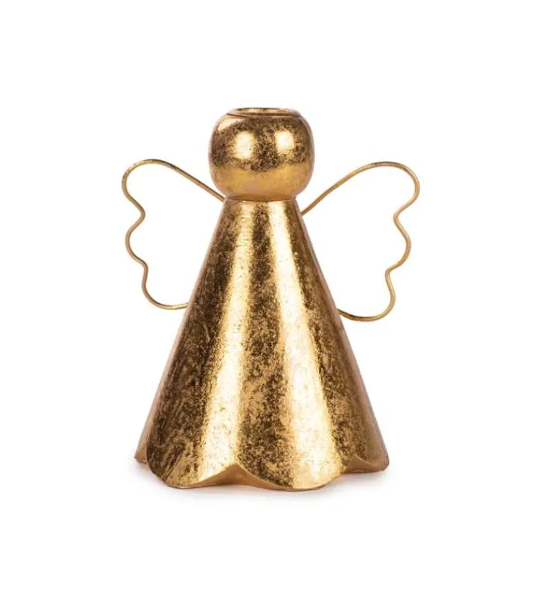 Engelstage til kronelys, 15cm