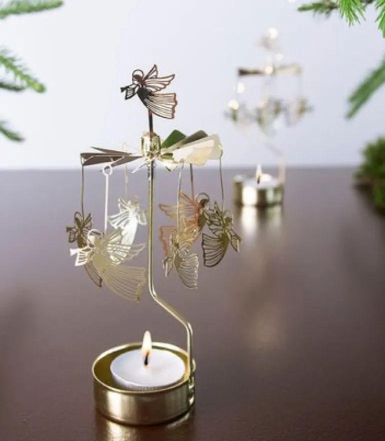 Engle Lysspil, guld, lille