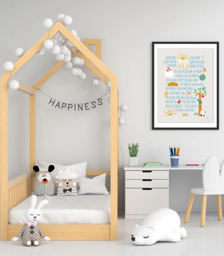 Fadervor-Plakat af Josephine Blay