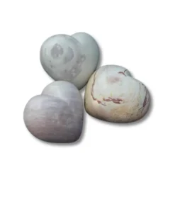 Fedsten, Mini Hjerte, Grå marrakit