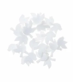 Filt due, Hvid, 12 stk