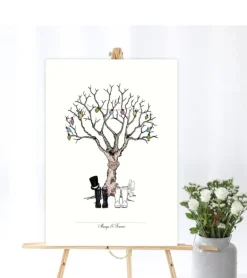 Fingerprint – Bryllupstræ med gummistøvler