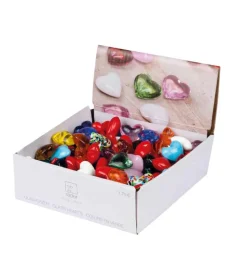 Glashjerte i forskellige farver