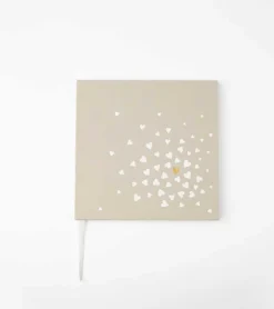 Gæstebog med hjerter