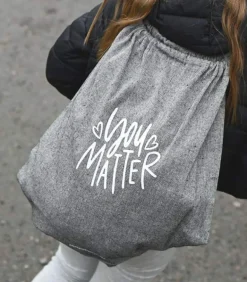 Gymnastiktaske i genbrugsbomuld: You Matter