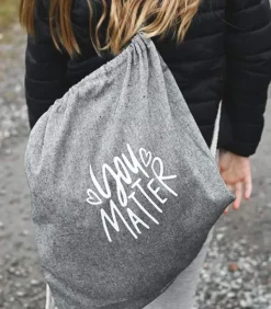 Gymnastiktaske i genbrugsbomuld: You Matter