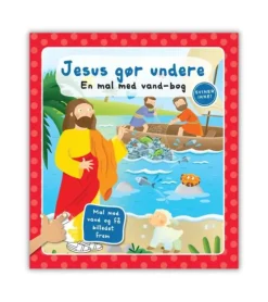 Jesus gør undere – en male med vand-bog