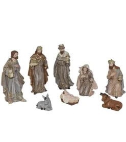 Julekrybbe med 8 dele