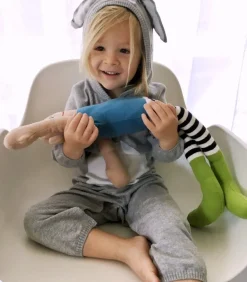 KAI dukke, blå, 60 cm