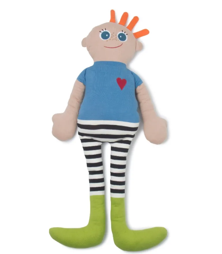 KAI dukke, blå, 100 cm