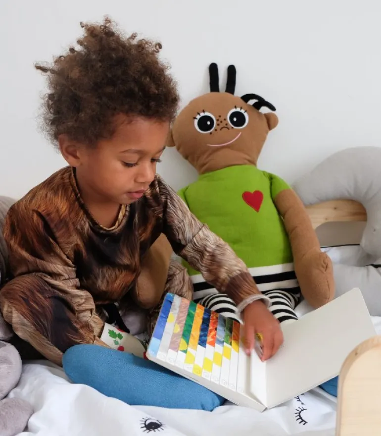 KAI dukke, grøn, 100 cm