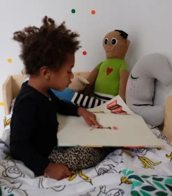 KAI dukke, grøn, 100 cm