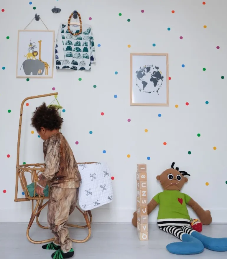 KAI dukke, grøn, 100 cm