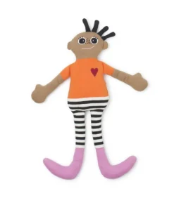 KAI dukke, orange, 60 cm