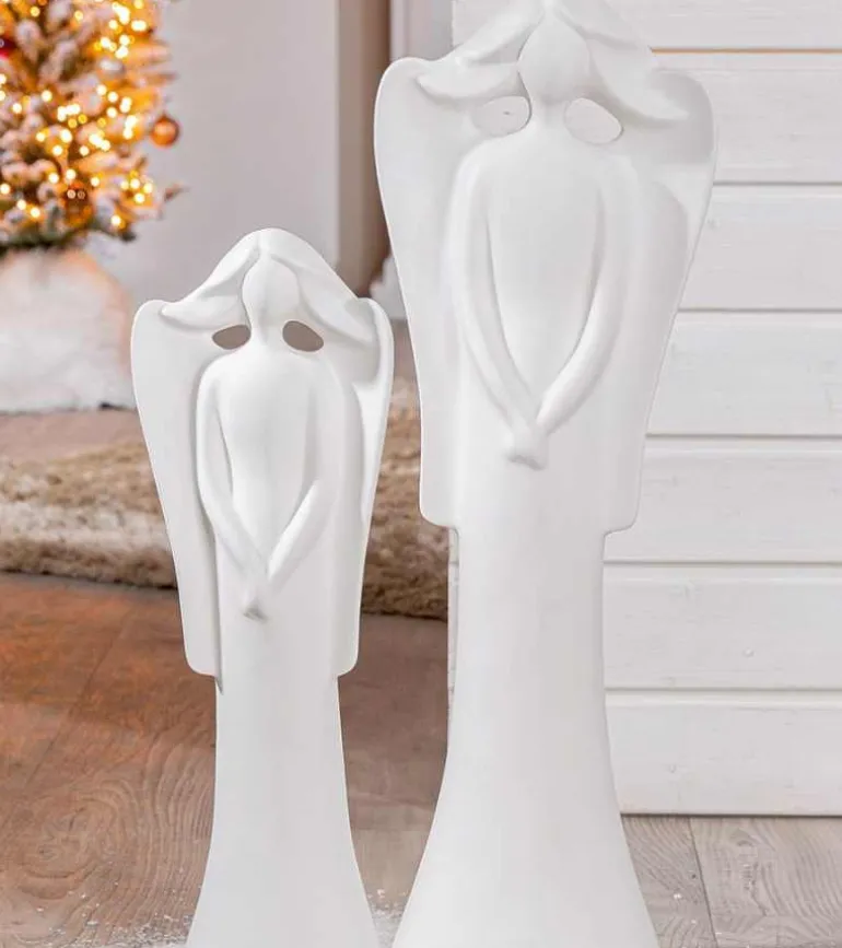 Keramik engel, Cecilia, 56 cm