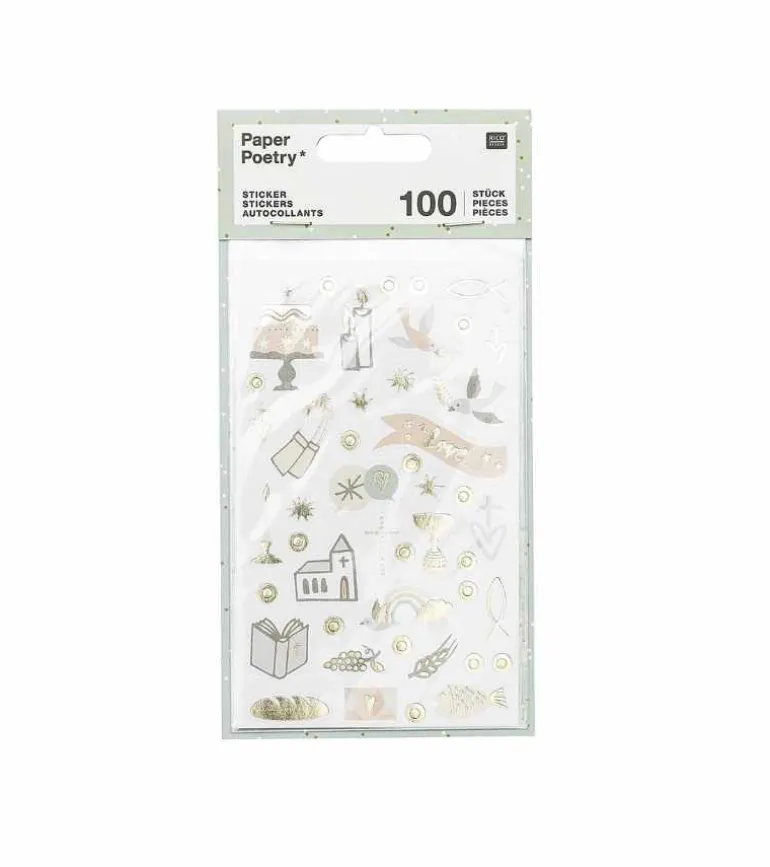 Klistermærke Sæt, Dåb og konfirmation