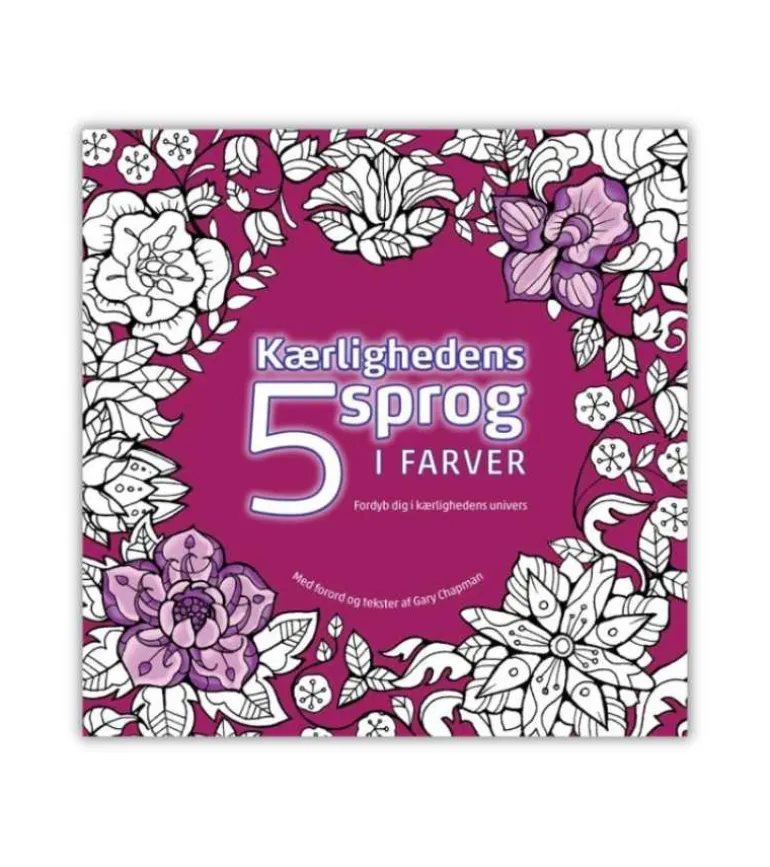 Kærlighedens 5 sprog i farver – Malebog