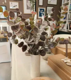 Kunstig blomst, Eucalyptus, 6 stilke
