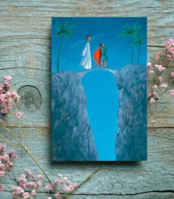 Kunstkort, Skytsengel med barn