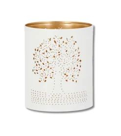 Livets træ Hurricane, Hvid, 10 cm