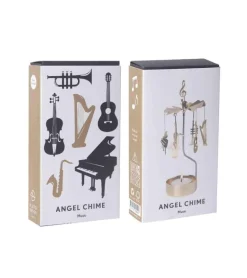 Lysspil med musikinstrumenter, guld