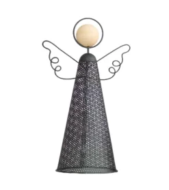 Metal engel, 22cm