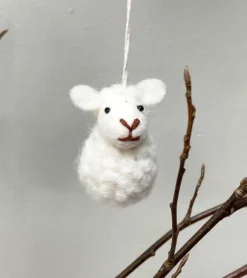 Ophæng Får, Hvid – Gry & Sif