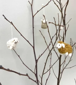 Ophæng Får Mini, Hvid – Gry & Sif