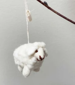 Ophæng Får Mini, Hvid – Gry & Sif