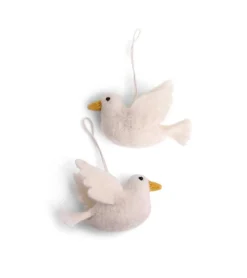 Ophæng Fredsdue, Sæt af 2 – Gry & Sif