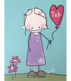 Pakke med 10 stk blandet Til & Fra kort af Lone Engsig Hvam