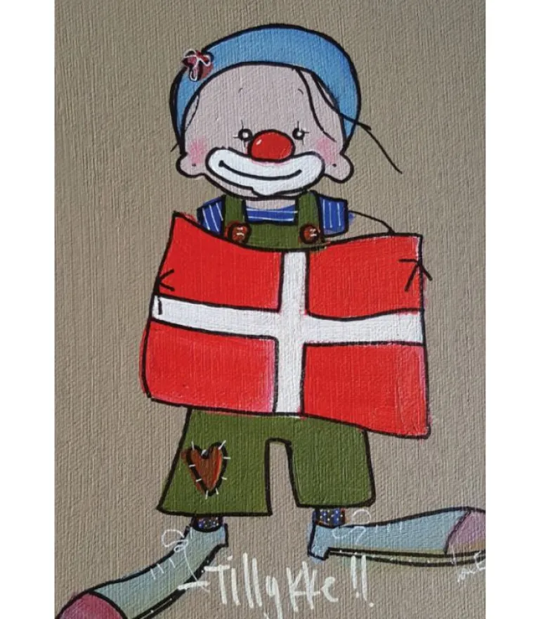 Pakke med 10 stk blandet Til & Fra kort af Lone Engsig Hvam