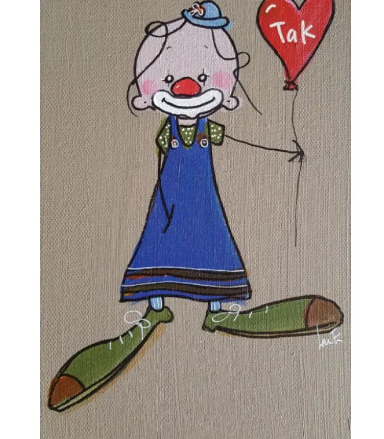 Pakke med 10 stk blandet Til & Fra kort af Lone Engsig Hvam