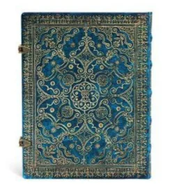 Paperblanks, Azure, Notesbog, Blank, Hardcover, Ultra,18×23 cm