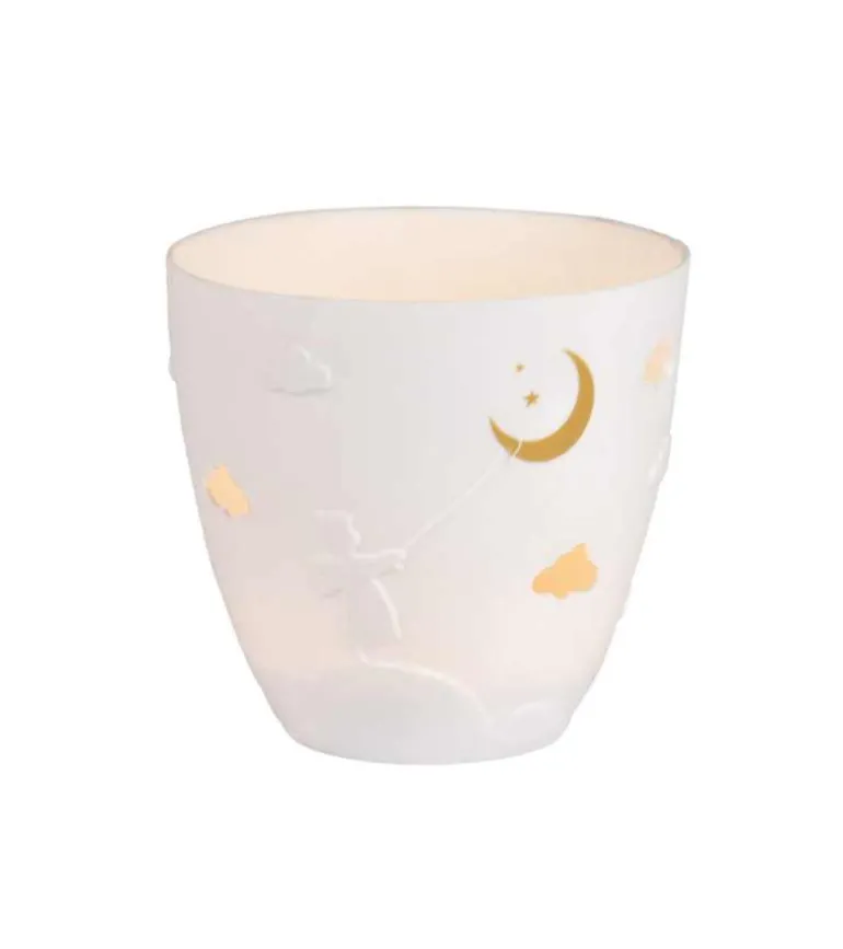 Poesi Lysestage med engel, Guld