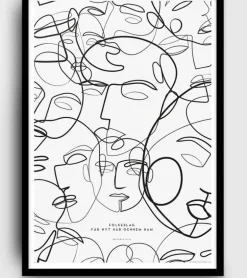 Poster: Folkeslag får nyt håb gennem ham, A3