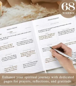 Prayer Journal, Creme