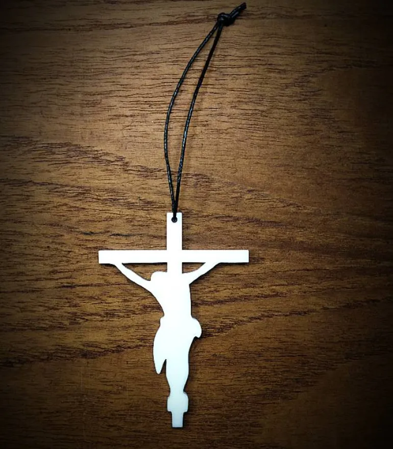 Påskeophæng, Jesu Korsfæstelse, Hvid