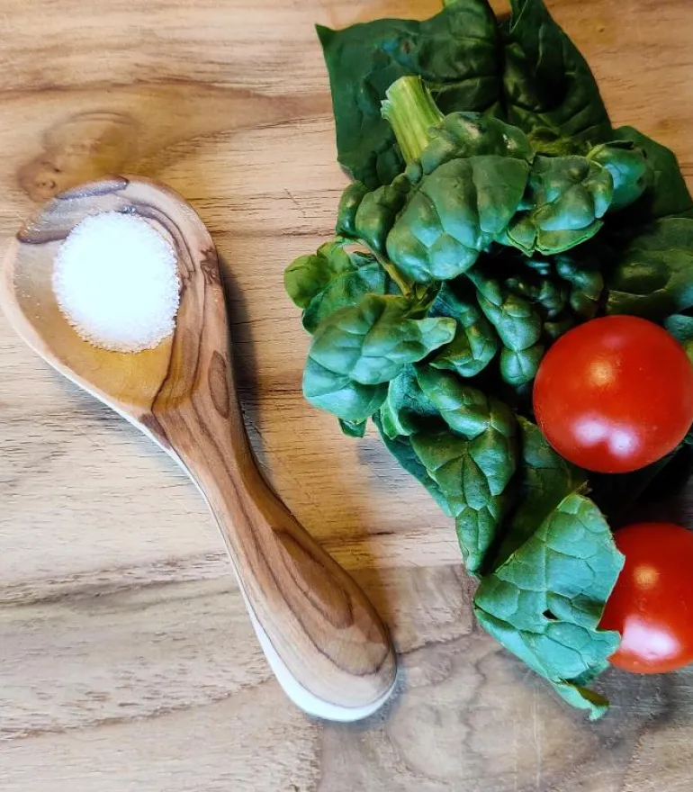 Saltske i oliventræ