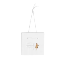 Skilt, Always by your side, Porcelæn