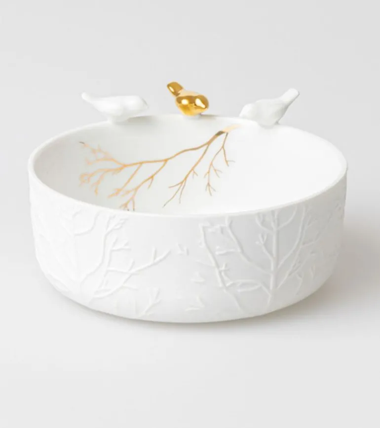 Skål med fugle, lille