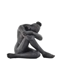 Skulptur, Elegant Kvinde, 30 cm