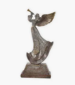 Skulptur Engel med trompet, 26 cm